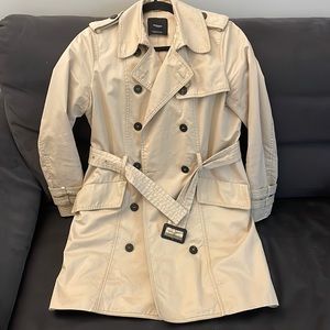 Mango basics cotton trench coat S